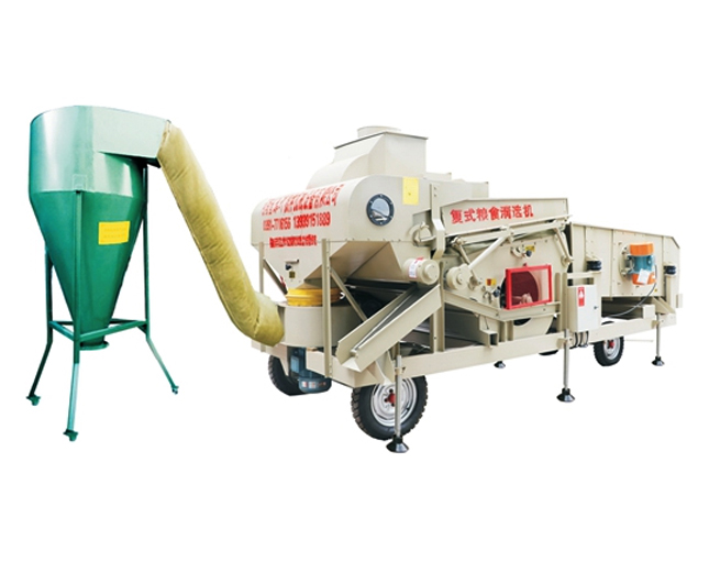 東阿縣劉集鎮(zhèn)后韓村，雙比熊篩使用現(xiàn)場(chǎng)